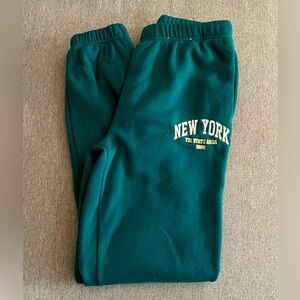 Green Cozy Women’s Joggers